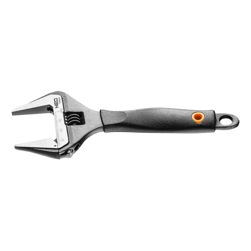 Neo Adjustable Wrench 150mm Rubber Handle (03-015)