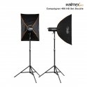 walimex pro Campaigner 400 HS Set Double walimex pro Campaigner 400 HS Set Double