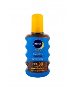 Nivea Sun Protect & Bronze Oil Spray Sun Body Lotion Unisex 200 ml