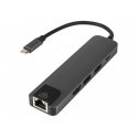 Blow USB-C RJ45+HDMI K-03 tinklo plokštė Blow USB-C RJ45+HDMI K-03 tinklo plokštė