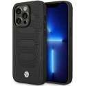 Dėklas BMW BMHMP14X22RPSK iPhone 14 Pro Max 6,7" juoda/juodas Leather Seats Pattern MagSafe Dėklas BMW BMHMP14X22RPSK iPhone 14 Pro Max 6,7" juoda/juodas Leather Seats Pattern MagSafe