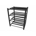 LANBERG battery frame UPS 830x650 3 rows 4 levels 12 shelves black flat LANBERG battery frame UPS 830x650 3 rows 4 levels 12 shelves black flat