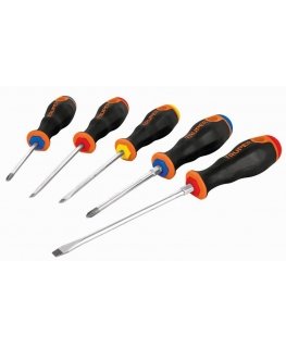 Screwdriver set with comfort grip, 5pcs Truper®