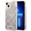 Case Karl Lagerfeld KLHCP14SLMNMS iPhone 14 6.1" Hard Case Silver / Silver Liquid Glitter Monogram Case Karl Lagerfeld KLHCP14SLMNMS iPhone 14 6.1" Hard Case Silver / Silver Liquid Glitter Monogram