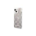 Dėklas Karl Lagerfeld KLHCP14SLMNMS iPhone 14 6,1 colio kieto korpuso sidabro / sidabro skysto blizgesio monograma Dėklas Karl Lagerfeld KLHCP14SLMNMS iPhone 14 6,1 colio kieto korpuso sidabro / sidabro skysto blizgesio monograma