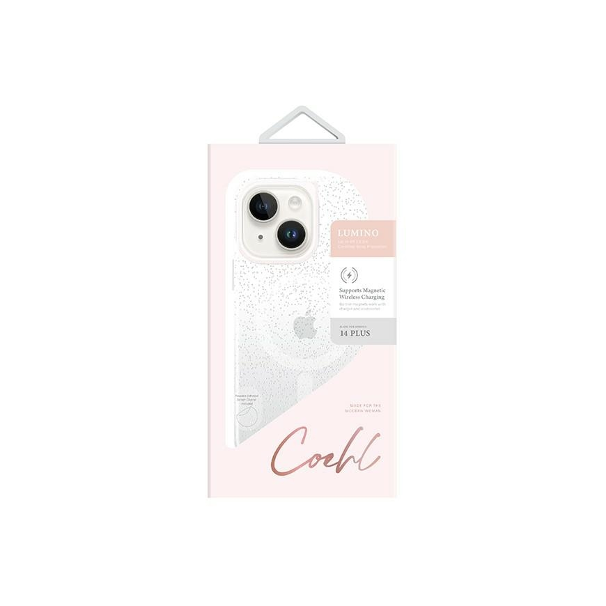 Uniq Dėklas UNIQ Coehl Lumino Apple iPhone 14 Plus sidabrinė/sparkling sidabrinis – 5