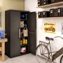 Keter high cabinet detroit, black, xl Keter high cabinet detroit, black, xl