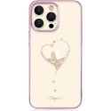 Kingxbar Wish Series case for iPhone 14 Plus is decorated with pink crystals Kingxbar Wish Series case for iPhone 14 Plus is decorated with pink crystals