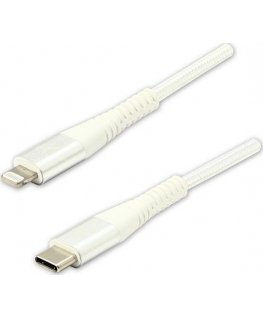 Cable USB Logo USB-C - Lightning 2 m White