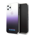 Guess GUHCN65DGCPI iPhone 11 Pro Max purpurinis / gradiento violetinis kietas dėklas California