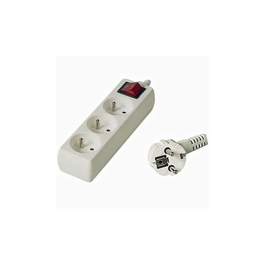 PremiumCord power strip 5 sockets 3 m black (ppa5k-03bk)