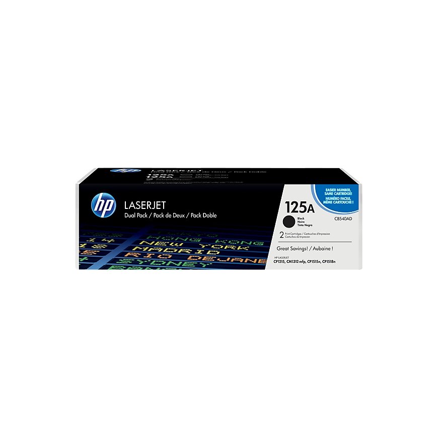 HP Poly HP 125A 2-pack Black
