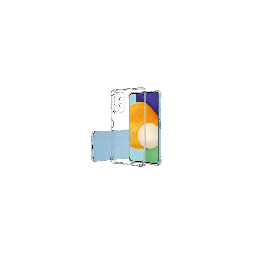 Evelatus Samsung Galaxy A13 4G LTE Military Shockproof Silicone Case TPU Transparent