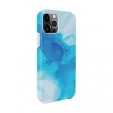 Evelatus Apple iPhone 12 Pro Max Premium Silicone case Customized Print Blue