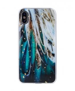 iLike Apple Gold Glam case for iPhone 14 6,1 Flower Power