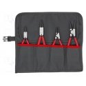 KNIPEX Circlip Pliers Set Bag with 4 Pliers KNIPEX Circlip Pliers Set Bag with 4 Pliers