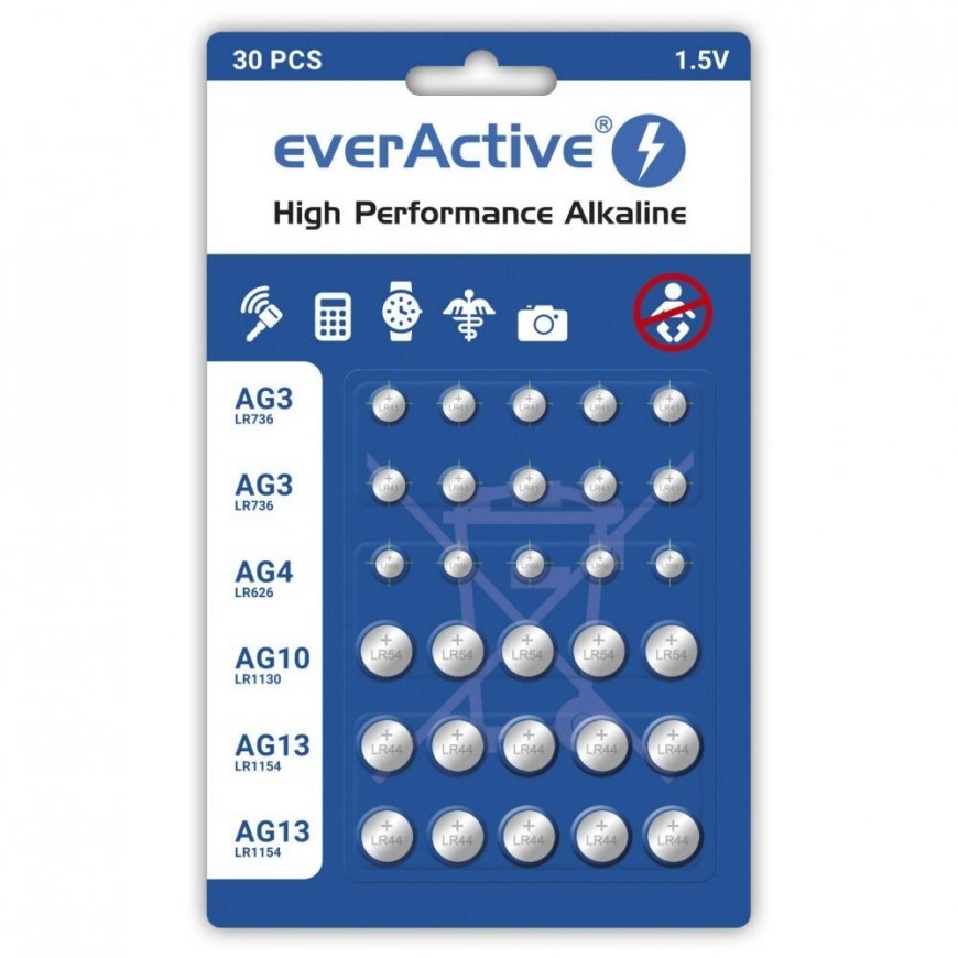 Everactive Mini sārmu bateriju komplekts everActive