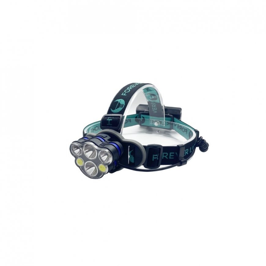Forever Light LED Ultra Headlamp / T6 / 2x 10W + XP-E 2x 3W / 500lm 2x 18650 / 1200mAh Li-Ion – 3