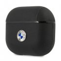 BMW BMA3SSLBK Geniune Leather Maks Austiņām Apple AirPods 3 BMW BMA3SSLBK Geniune Leather Maks Austiņām Apple AirPods 3