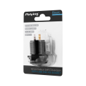 Peiying Automobilinis įkroviklis USB - USB C su Quick Charge Power Delivery ir įtampos matuokliu 48W