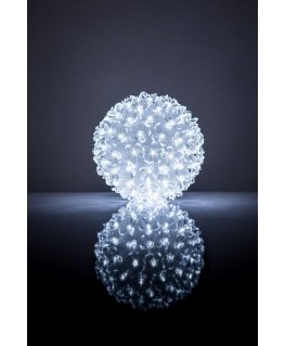 iLike N/A Bumba ar puķēm RS-209 100LED D-14cm White