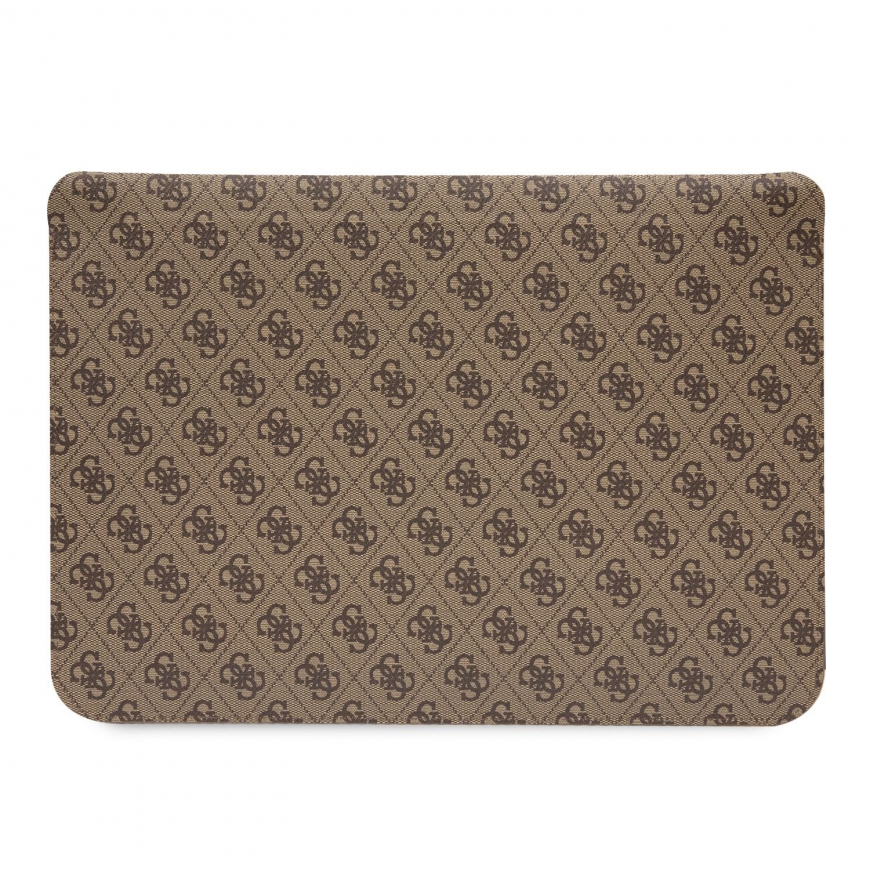 Case Guess PU 4G Printed Stripes Computer Sleeve 13|14" Brown – 2