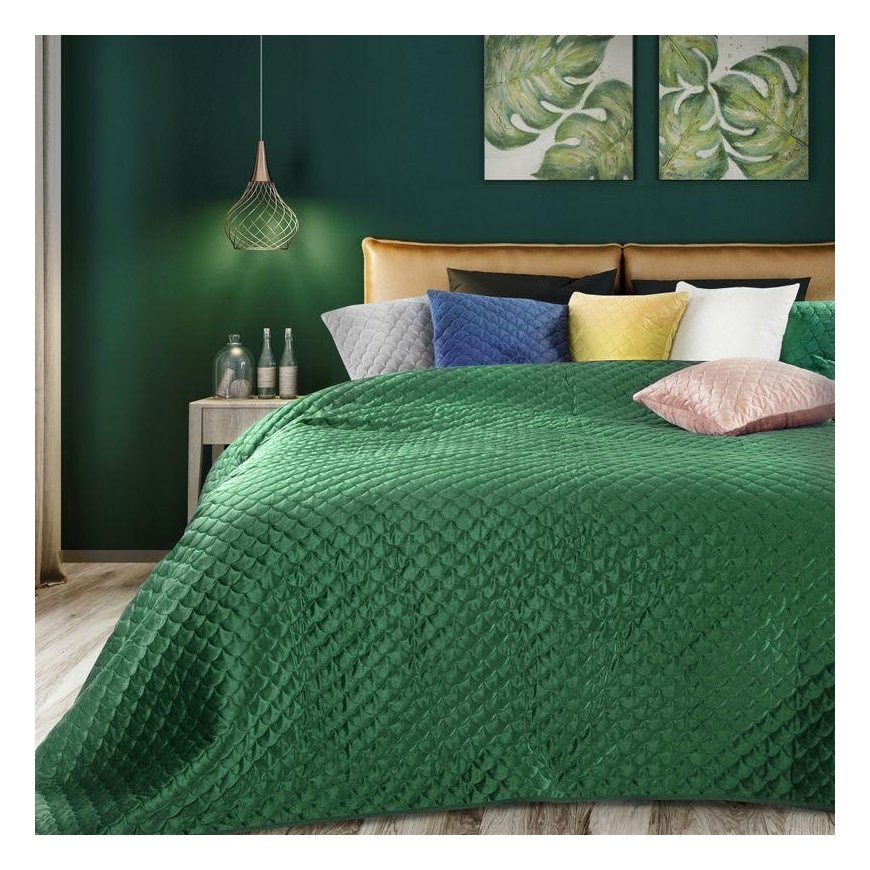 Eurofirany ARIEL Soft velvet bedspread quilted