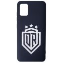 Evelatus Samsung Samsung A41 Soft Touch Silicone Case DR Logo N1 White Black