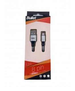 - BULLET Eight pin - USB 1m, 2.4A White