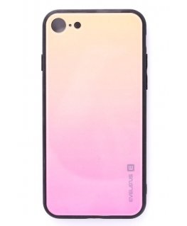 Evelatus Apple iPhone 7/8 Gradient Glass Case 1 Mild Melon