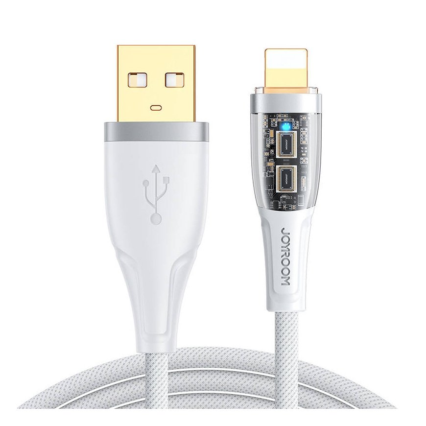 Cable to USB-A / Lightning / 2.4A / 1.2m Joyroom S-UL012A3 (white)