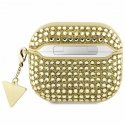 Guess etui do AirPods 3 GUA3HDGTPD auksinis Rhinestone Triangle Charm Guess etui do AirPods 3 GUA3HDGTPD auksinis Rhinestone Triangle Charm
