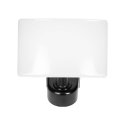 Orno TOS LED 30W garden floodlight with PIR, 2200lm, IP65, 4000K, PC, black