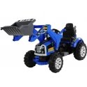 Lean Cars Electric children's tractor with loader Blue Lean Cars Electric children's tractor with loader Blue