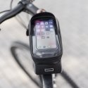 Mocco Waterproof bike frame bag with shielded phone holder