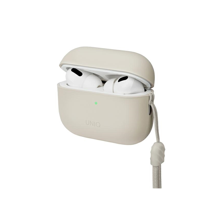 Uniq Case UNIQ Lino Apple AirPods Pro 2 silicone beige/beige ivory – 2