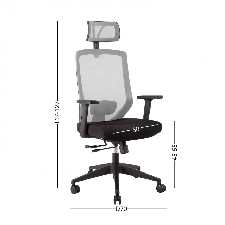 Task chair JOY grey – 4