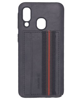 Evelatus Samsung A40 Cubit Plastic Black
