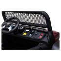 Lean Cars Double electric car for children Mercedes Unimog 4x4, black Lean Cars Double electric car for children Mercedes Unimog 4x4, black