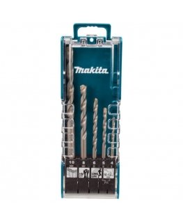 Drilled 5-piece masonry drill set MAKITA E-11536