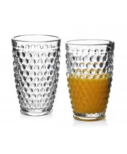 Affek Design Elise Dots Komplet 6 szklanek 380ml 7,8xh12,5cm