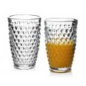 Affek Design Elise Dots Komplet 6 szklanek 380ml 7,8xh12,5cm Affek Design Elise Dots Komplet 6 szklanek 380ml 7,8xh12,5cm