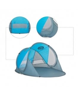 Large folding beach tent Nils Camp NC3142 blue