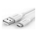 UGREEN mikro USB kabelis QC 3.0 2.4A 2m (balts) UGREEN mikro USB kabelis QC 3.0 2.4A 2m (balts)