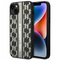 Karl Lagerfeld Case for iPhone 14 Plus 6.7" KLHCP14MPGKLSKG Gray HC PU Monogram Stripe Karl Lagerfeld Case for iPhone 14 Plus 6.7" KLHCP14MPGKLSKG Gray HC PU Monogram Stripe