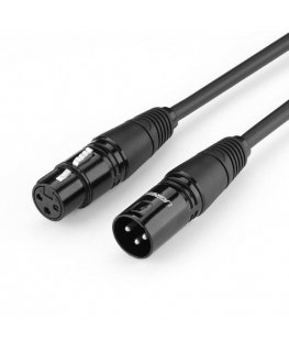 Cable XLR female to XLR male cable UGREEN AV130 - 5m (black)