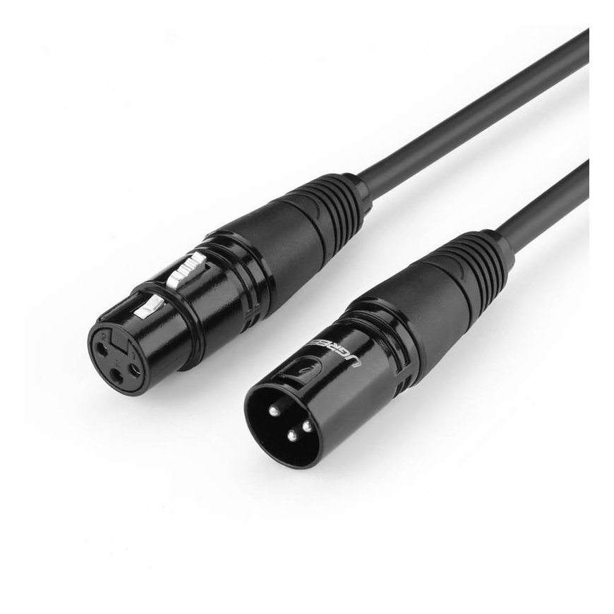 Cable XLR female to XLR male cable UGREEN AV130 - 5m (black)