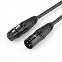 Cable XLR female to XLR male cable UGREEN AV130 - 5m (black) Cable XLR female to XLR male cable UGREEN AV130 - 5m (black)