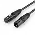 Cable XLR female to XLR male cable UGREEN AV130 - 5m (black) Cable XLR female to XLR male cable UGREEN AV130 - 5m (black)