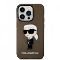 Karl Lagerfeld dėklas, skirtas iPhone 14 Pro Max 6,7" KLHCP14XHNIKTCK juodas hardcase Ikonik Karl Lagerfeld